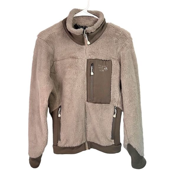 MOUNTAIN Hardwear Polartec fleece zip front jacket with 3 zip pockets, XS - Picture 2 of 9